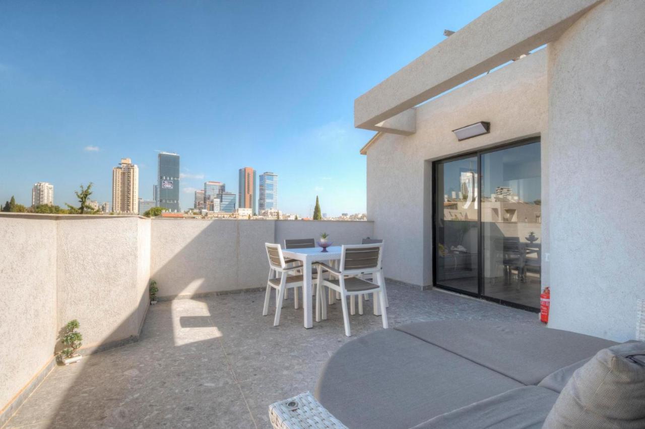 شقة Luxury Penthouse Great Location With Parking Tlv رامات جان المظهر الخارجي الصورة